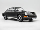 Norev 1972 Porsche 911 S Coupe Gloss Black 127511 Large 1:12 Scale - New