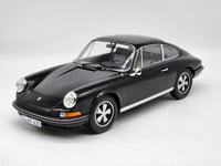 Norev 1972 Porsche 911 S Coupe Gloss Black 127511 Large 1:12 Scale - New