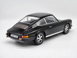 Norev 1972 Porsche 911 S Coupe Gloss Black 127511 Large 1:12 Scale - New