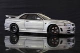 AUTOart Nismo Nissan Skyline R34 GTR Z-Tune Z2 1:18 Scale Model Car