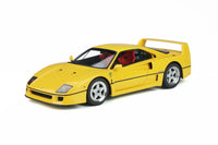 GT Spirit 1987 Ferrari F40 Yellow 1:18 Scale Model Car - Brand New