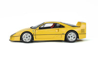 GT Spirit 1987 Ferrari F40 Yellow 1:18 Scale Model Car - Brand New