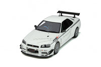 Ottomobile Nissan Skyline GT-R (R34) Mine's White 1:18 Scale Model Car