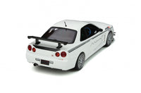 Ottomobile Nissan Skyline GT-R (R34) Mine's White 1:18 Scale Model Car