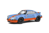 Solido 1973 Porsche 911 RSR Gulf Livery Blue/Orange 1:18 Scale - New