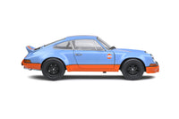 Solido 1973 Porsche 911 RSR Gulf Livery Blue/Orange 1:18 Scale - New