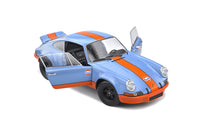 Solido 1973 Porsche 911 RSR Gulf Livery Blue/Orange 1:18 Scale - New