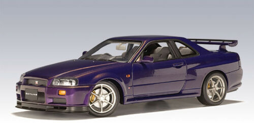 AUTOart Performance 1999 Nissan Skyline R34 GTR Midnight Purple