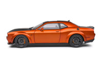 Solido 2020 Dodge Challenger SRT Hellcat Widebody Orange Metallic 1:18 Scale - New