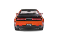 Solido 2020 Dodge Challenger SRT Hellcat Widebody Orange Metallic 1:18 Scale - New