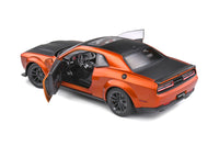 Solido 2020 Dodge Challenger SRT Hellcat Widebody Orange Metallic 1:18 Scale - New